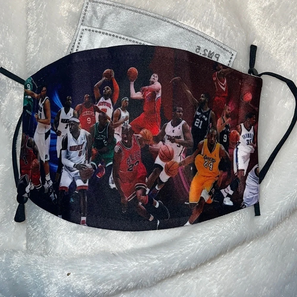 New basketball greats face mask